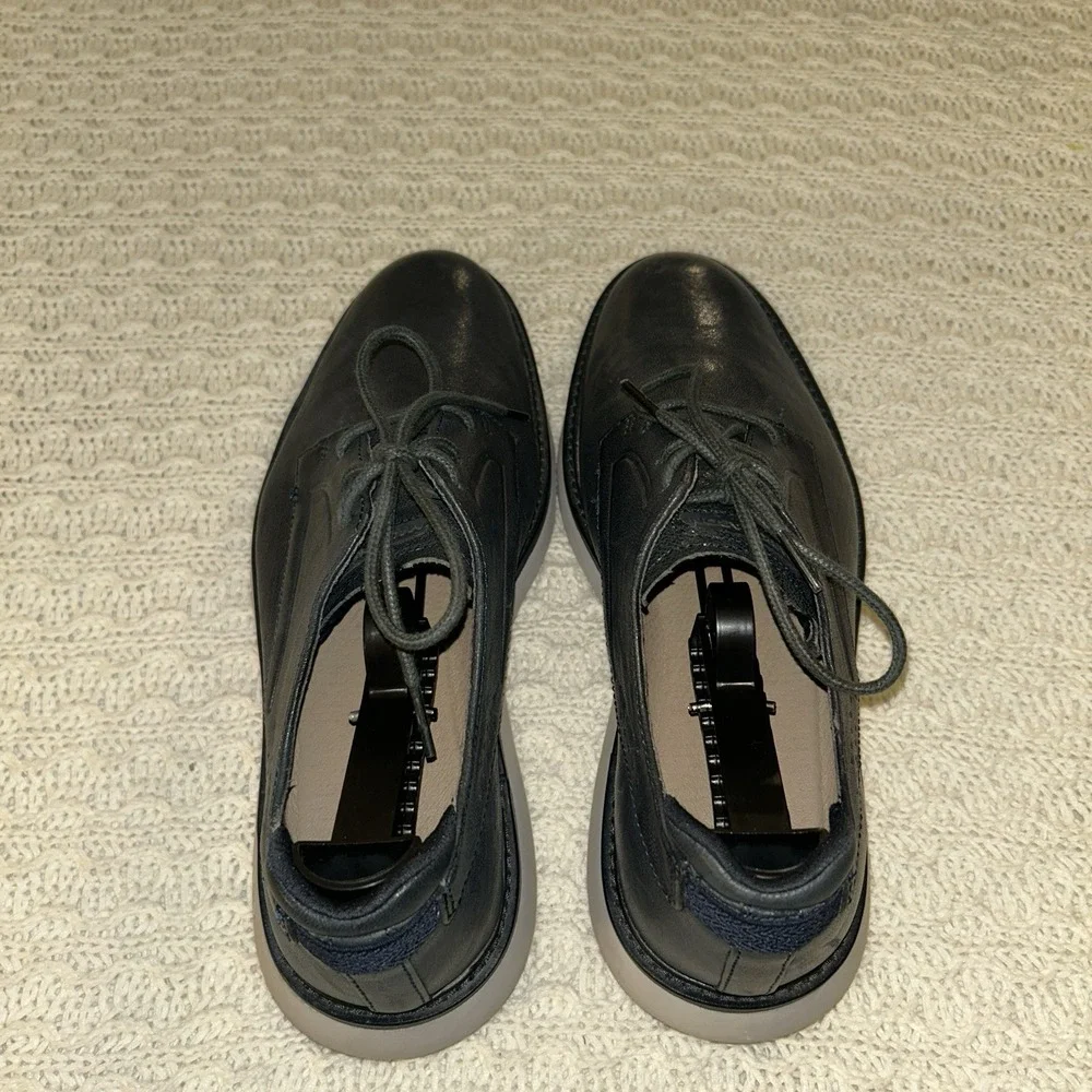 Mark Nason Mako Corey 68308 NVY Men's Size 9 Navy Blue Dress Shoes White Sole